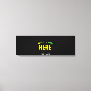 LIENZO PERSONALIZABLE MODERNO ESTILO NEGRO VERIFICADO MAR