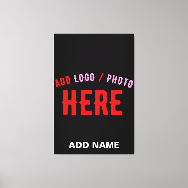 LIENZO PERSONALIZABLE MODERNO ESTILO NEGRO VERIFICADO MAR (Anverso)