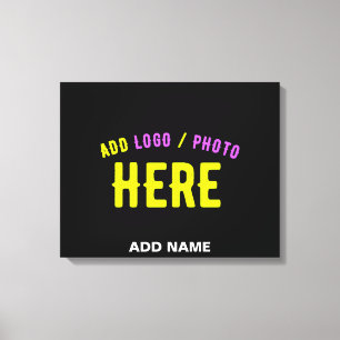 LIENZO PERSONALIZABLE MODERNO ESTILO NEGRO VERIFICADO MAR