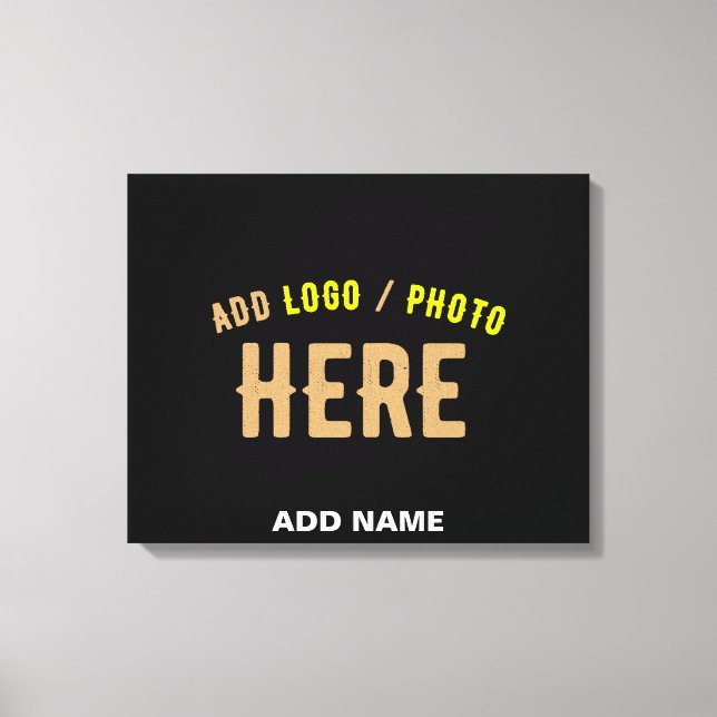 LIENZO PERSONALIZABLE MODERNO ESTILO NEGRO VERIFICADO MAR (Anverso)