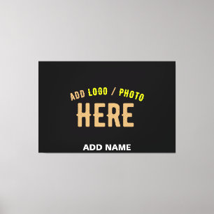 LIENZO PERSONALIZABLE MODERNO ESTILO NEGRO VERIFICADO MAR