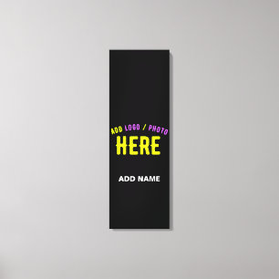 LIENZO PERSONALIZABLE MODERNO ESTILO NEGRO VERIFICADO MAR