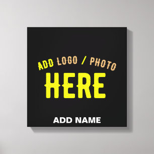 LIENZO PERSONALIZABLE MODERNO ESTILO NEGRO VERIFICADO MAR