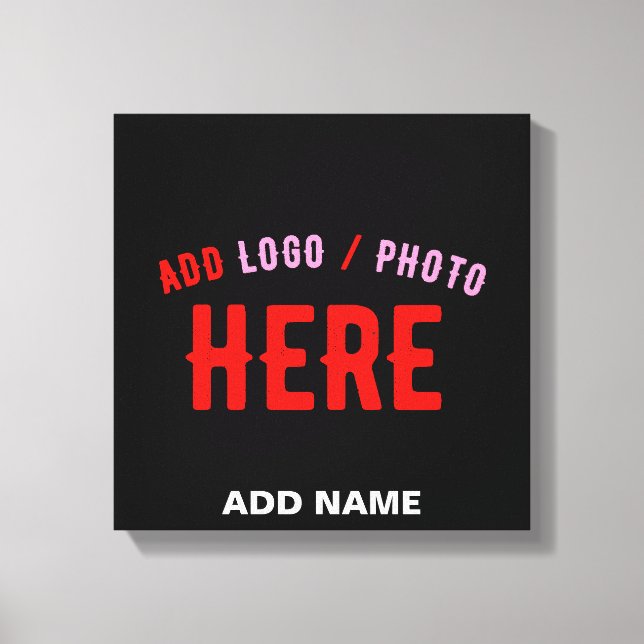 LIENZO PERSONALIZABLE MODERNO ESTILO NEGRO VERIFICADO MAR (Anverso)