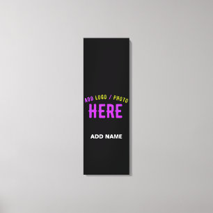 LIENZO PERSONALIZABLE MODERNO ESTILO NEGRO VERIFICADO MAR