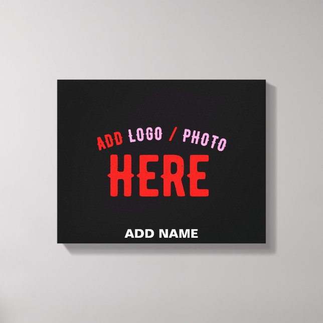 LIENZO PERSONALIZABLE MODERNO ESTILO NEGRO VERIFICADO MAR (Anverso)