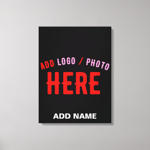 LIENZO PERSONALIZABLE MODERNO ESTILO NEGRO VERIFICADO MAR