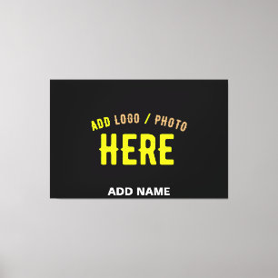 LIENZO PERSONALIZABLE MODERNO ESTILO NEGRO VERIFICADO MAR