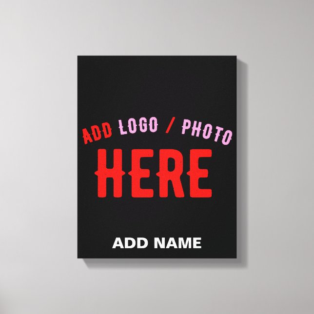 LIENZO PERSONALIZABLE MODERNO ESTILO NEGRO VERIFICADO MAR (Anverso)