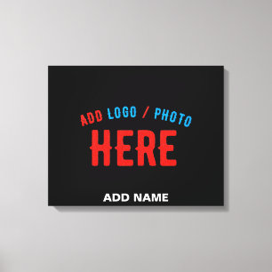 LIENZO PERSONALIZABLE MODERNO ESTILO NEGRO VERIFICADO MAR