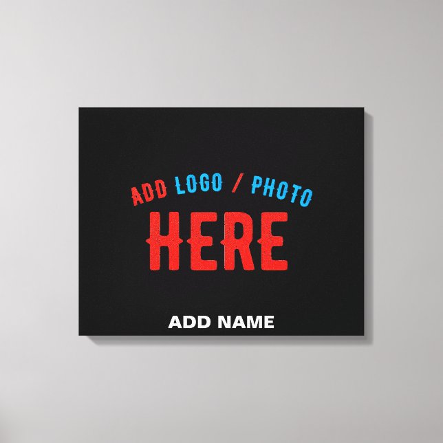 LIENZO PERSONALIZABLE MODERNO ESTILO NEGRO VERIFICADO MAR (Anverso)