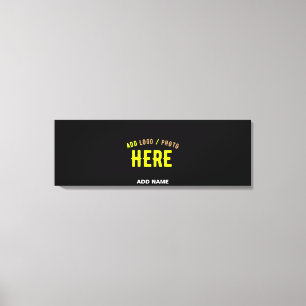 LIENZO PERSONALIZABLE MODERNO ESTILO NEGRO VERIFICADO MAR