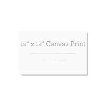 Personalizado 12 X 12 Canvas