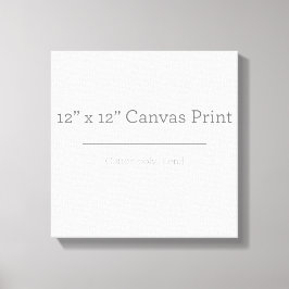 Lienzo Personalizado 12 X 12 Canvas