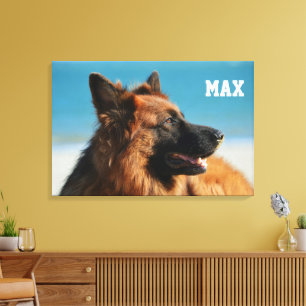 Lienzo Personalizado 1 Miembro de la familia de fotografí