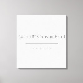Lienzo Personalizado 20 X 16 Canvas