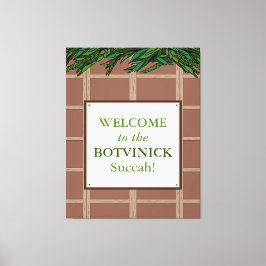 Lienzo Personalizado - Bienvenido a Succah