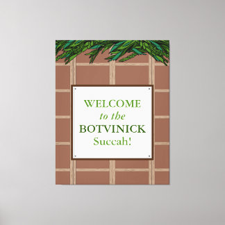 Lienzo Personalizado - Bienvenido a Succah