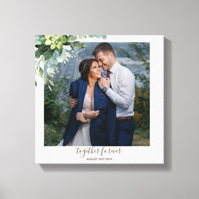 Lienzo Personalizado Bridesmaid Bridal Party Gifts Greene (Anverso)