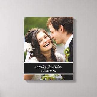 Lienzo Personalizado casando el recuerdo de la foto