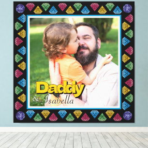 Lienzo Personalizado Daddy & Me Photo Keepsake - Personal