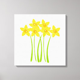Lienzo Personalizado Daffodils Floral Master Gardener