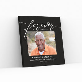 Lienzo Personalizado de color editable siempre amado Lien