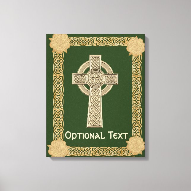 Lienzo Personalizado de cruces celtas (Anverso)