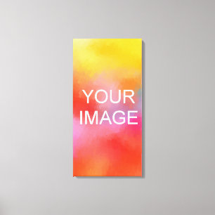 Lienzo Personalizado de la plantilla de imagen fotográfic