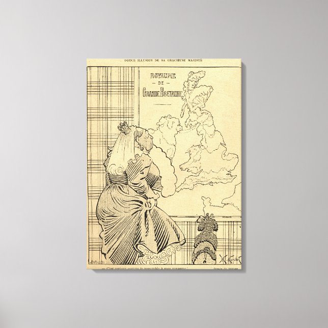 Lienzo Personalizado de la Reina Victoria de Le Rire (Anverso)