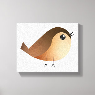 Lienzo Personalizado de pájaro de Sparrow
