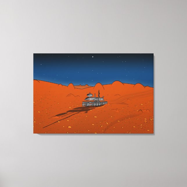 Lienzo Personalizado de robots mecánicos (Anverso)