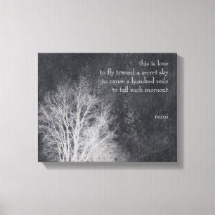 Lienzo personalizado "esto es amor", cita rumi