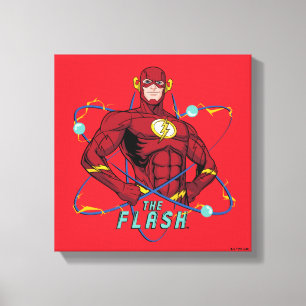 Lienzo Personalizado Flash Atomic Graphic