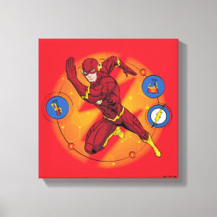 Lienzo Personalizado Flash Laboratory Running Graphic