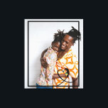 Lienzo Personalizado fotográfico personalizado de Love He<br><div class="desc">Personalizado fotográfico personalizado de amor hecho lona. Simplemente sube tu propia fotografía a este lienzo y reubica o recorta para conseguir el mejor ajuste. Fotos de arte mural hechas por usted de Ricaso</div>