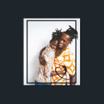 Lienzo Personalizado fotográfico personalizado de Love He<br><div class="desc">Personalizado fotográfico personalizado de amor hecho lona. Simplemente sube tu propia fotografía a este lienzo y reubica o recorta para conseguir el mejor ajuste. Fotos de arte mural hechas por usted de Ricaso</div>