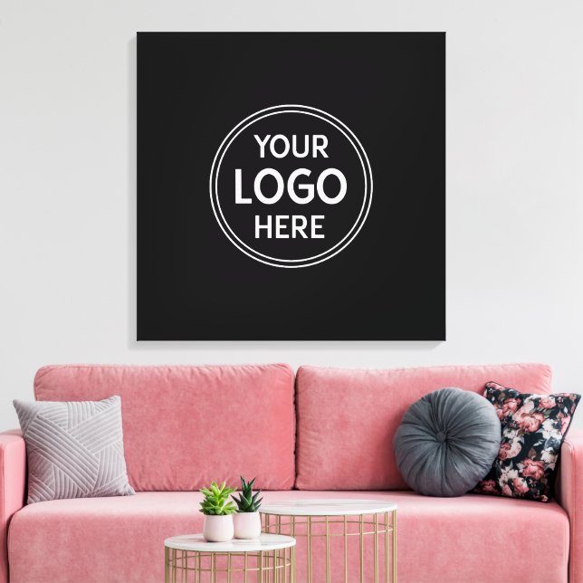 Lienzo Personalizado, Moderno, Elegante, Monocromo, Códig (Insitu (Sala de estar))
