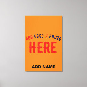 LIENZO PERSONALIZADO MODERNO ESTILO NARANJA OSCURO VERIFI