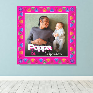 Lienzo Personalizado Papa & Me Photo Keepsake - Personali