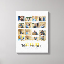 Lienzo Personalizado personalizada Ama a tu madre 16 foto