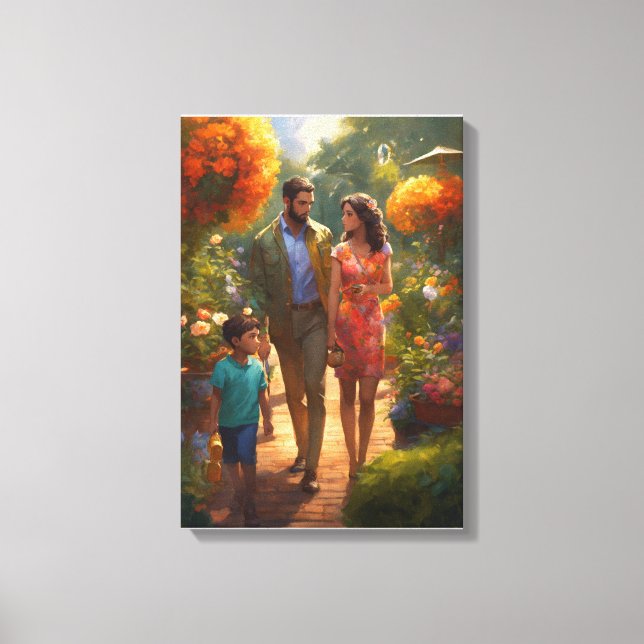 Lienzo Personalizado personalizado de dibujo y pinturas (Anverso)
