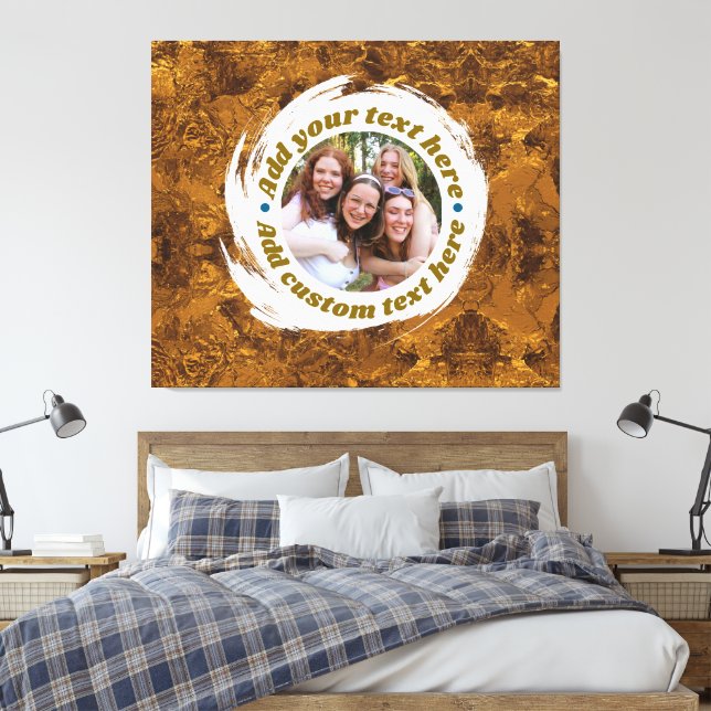 Lienzo Personalizado Photo-Image-Message-Text | Totalment (Insitu(Dormitorio))