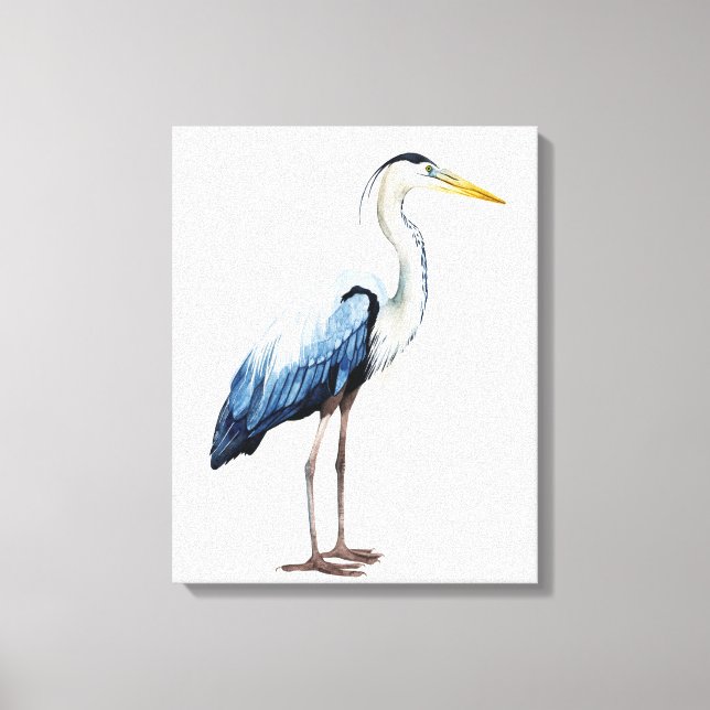 Lienzo Personalizado Seabird Heron II (Anverso)
