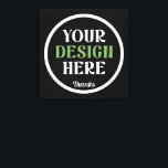 Lienzo personalizado, único, elegante y minimalista hersh<br><div class="desc">Este diseño es accesible para todos. Siéntase libre de personalizar el logotipo,  imágenes,  texto y colores según sus preferencias. Muchas gracias.</div>