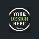 Lienzo personalizado, único, elegante y minimalista hersh<br><div class="desc">Este diseño es accesible para todos. Siéntase libre de personalizar el logotipo,  imágenes,  texto y colores según sus preferencias. Muchas gracias.</div>