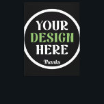 Lienzo personalizado, único, elegante y minimalista hersh<br><div class="desc">Este diseño es accesible para todos. Siéntase libre de personalizar el logotipo,  las imágenes,  el texto y los colores según sus preferencias. Muchas gracias.</div>