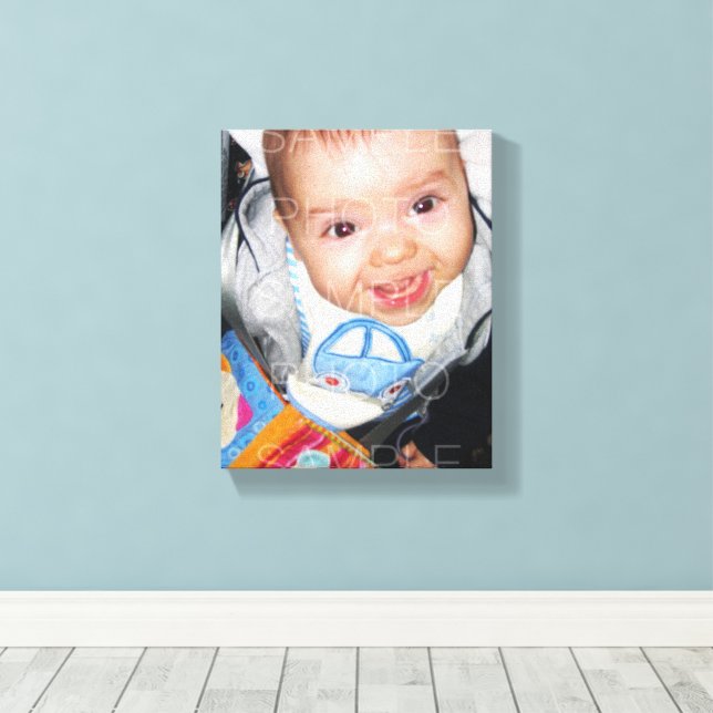 Lienzo Personalizar con su Personalizado fotográfico (Insitu (piso de madera))