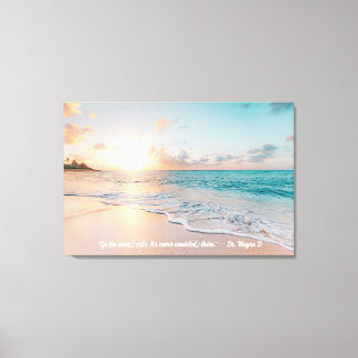 Lienzo Personalizar pintura digital - Sea Beach Sunset