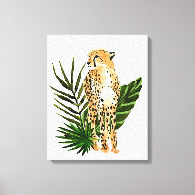 Lienzo Perspectiva de Cheetah (Anverso)